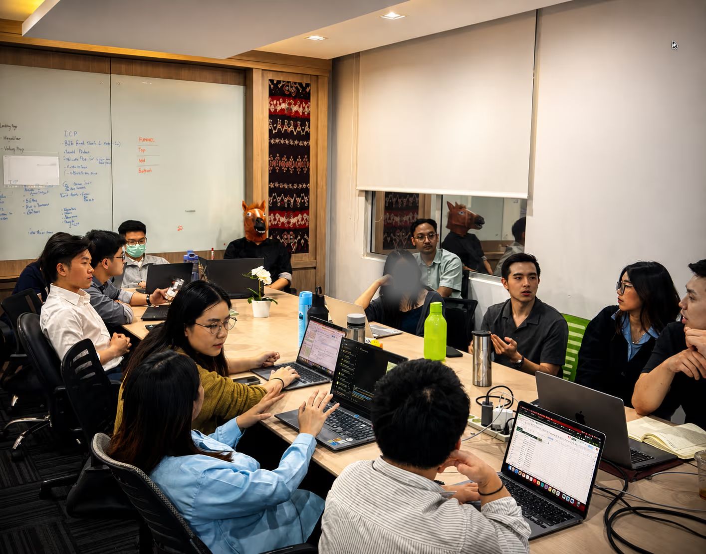 GTMLab team in person workshop